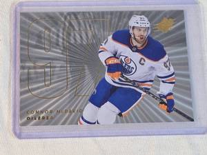 Connor McDavid 2024-25 Upper Deck SPx Silver #97 - Edmonton Oilers Hockey Card