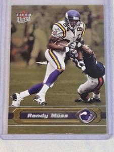 Randy Moss 2002 Fleer Ultra Gold Medallion #79 - Minnesota Vikings Football Card