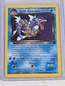 Dark Gyarados Pokemon Team Rocket Holo #882 Water