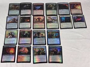Lot of 20 Magic The Gathering Foil Cards