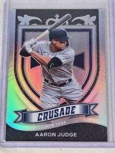 Aaron Judge 2021 Panini Chronicles Silver Holo Prizm #13 - New York Baseball Card