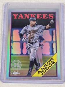 Aaron Judge 2023 Topps Chrome Refractor 35th Anniversary #88BC-1 - New York Yankees Baseball Card