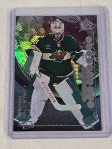 Jesper Wallstedt Rookie 2025 Upper Deck Triple Dimensions Reflections Insert TDR-3 - Minnesota Wild Hockey Card