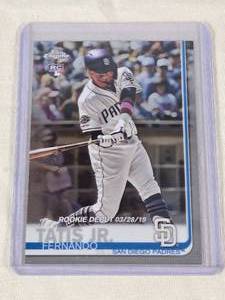 Fernando Tatis Jr. Rookie 2019 Topps Chrome #54 - San Diego Padres Baseball Card