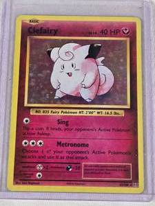 Clefairy Pokemon Card 63108