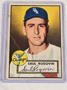 Saul Rogovin 1952 Topps #159 - Chicago White Sox Vintage Baseball Card