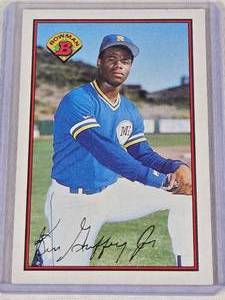 Ken Griffey Jr. Rookie 1989 Bowman #220 - Seattle Mariners Baseball Card