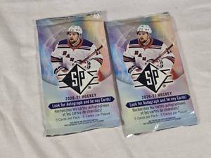 Lot of 2 Unopened Packs  2020-21 SP