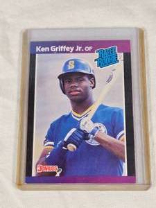 Ken Griffey Jr. Rookie 1988 Donruss Rated Rookie #33 - Seattle Mariners Baseball Card