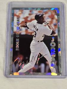 Michael Jordan MLB Rookie 1993-94 Stadium Sports Rookie Holo #69 - Chicago White Sox Baseball Card