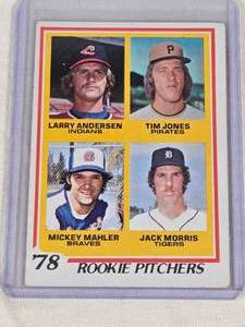Jack Morris Rookie 1978 Topps #703 - Detroit Tigers Vintage Baseball Card
