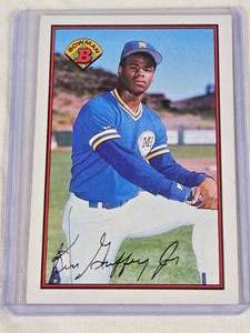 Ken Griffey Jr. Rookie 1989 Bowman #220 - Seattle Mariners Baseball Card