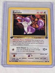 Rattata Pokemon 1st Edition #6682
