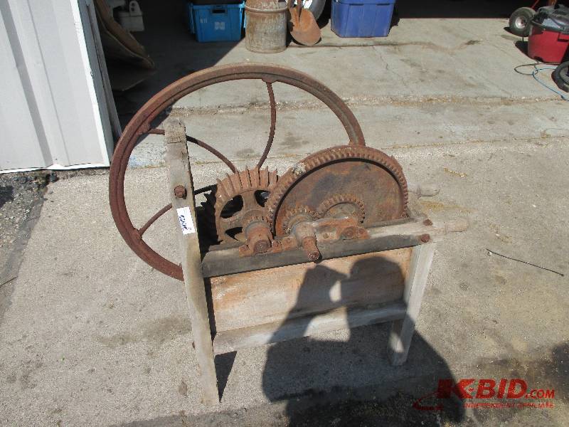 Anitique corn grinder