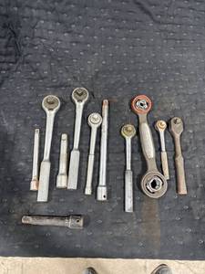 Assorted Ratchet Wrenches & Extensions