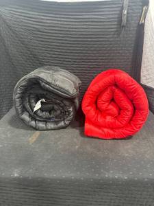 Black and Red Sleeping Bags