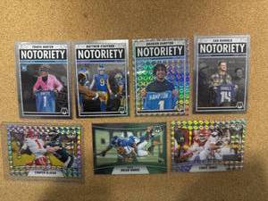 NFL Football Trading Cards Lot