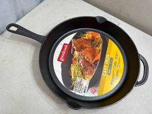 New Good Cook 12 inch Cast Iron Skillet
