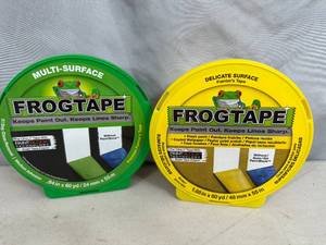 2 New Rolls of Frogtape Painters Masking Tape