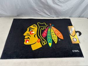 New Chicago Blackhawks NHL Hockey Rug