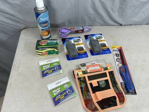 New Garden Belt, Insect Traps, Lighter, Sponges, and More