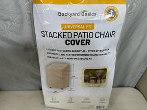 New Backyard Basics Stacked Patio Chair Cover
