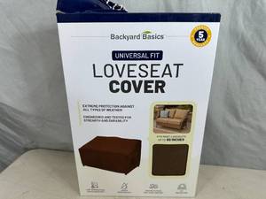 New Backyard Basics Patio Loveseat Cover