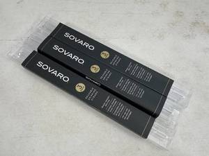 3 New Sets of Sovaro Reusable Straws with Cleaning Brushes