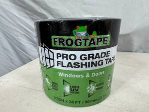 New Roll of Frogtape Pro Grade Flashing Tape for Windows and Doors