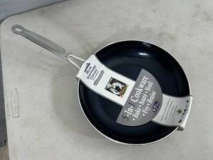 New 5 in 1 Blue Sapphire Ceramic Coated 9.5 inch Frying Pan