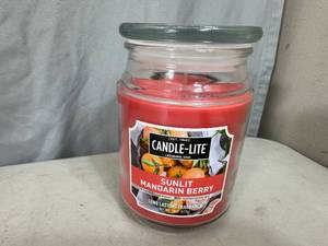 New Candle-Lite Sunlit Mandarin Berry Candle