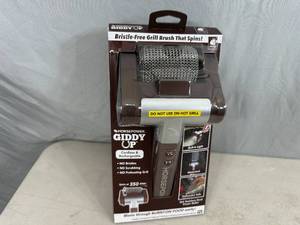 New Horsepower Giddy Up Rechargeable Electric Grill Brush