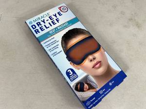 New Miracle Dry-Eye Relief Heated  Massage Mask