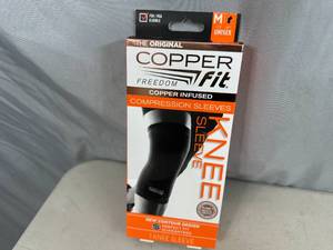 New Copper Fit Knee Compression Sleeve - Medium