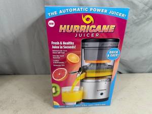 New Cordless Rechargeable Hurricane Electric Juicer