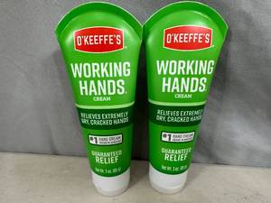 2 New OKeefes Working Hands Creams