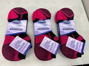 9 New Pair of Dr Scholls For Her Socks