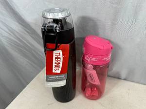 2 New Thermos Water Bottles
