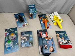 Assorted New Kitchen Accessories and Cooking Tools