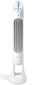 Honeywell QuietSet Whole Room Oscillating Tower filter Fan, White, HYF260