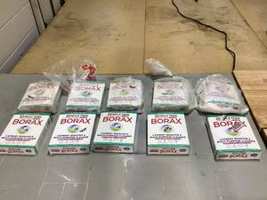 LOT OF 10 Borax Laundry Booster & Multipurpose Cleaner