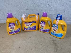 LOT OF 4 Arm&Hammer Laundry Detergent