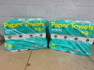 LOT OF 2 up&up Paper Towels