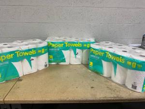 LOT OF 3 up&up Paper Towels