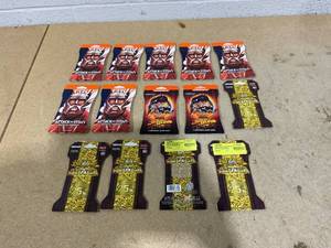 Attack on Titan Battle for Humanity Game Card Packs , Yu-Gi-Oh Trading Card Games, & My Hero Academia Collectible Card Game Jet Burn Booster Packs