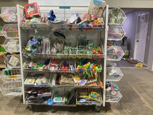 LOT OF Arts, Crafts, Small Toys, & More