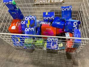 LOT OF On Mechandise (Headphones, Boombox, Chargiung Adapter, Alarm)