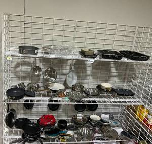 LOT OF Pots, Pans, & Bakeware
