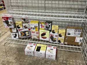 LOT OF Snack Attack Bundle (Popcorn & Donut Makers, Press Grill, Quesadilla & Egg Bite Makers, & More)