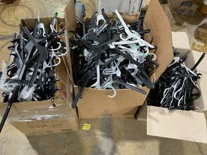3 BOXES OF Clothes Hangers